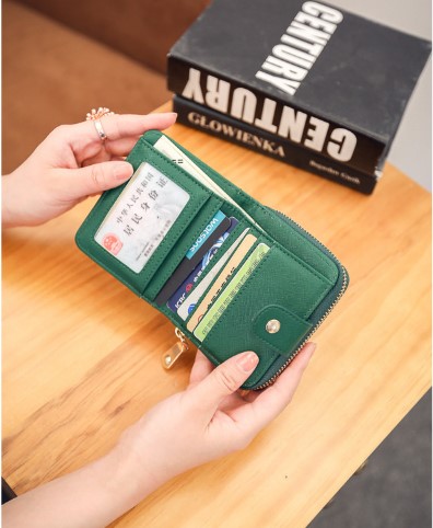 กระเป๋าสตางค์ผู้หญิงใบสั้น XI YAN