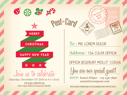 โปสการ์ด Postcard สไตล์การออกแบบดีไซน์แนววินเทจทำให้โปสการ์ดมีความสวยงามลงตัว โปสการ์ด ไว้สำหรับ ส่งบทความถึงคนสำคัญ // ตัวอย่างดีไซน์ โปสการ์ด Postcard พิมพ์โปสการ์ด โปสการ์ดสวยๆ Chill Shop Package
