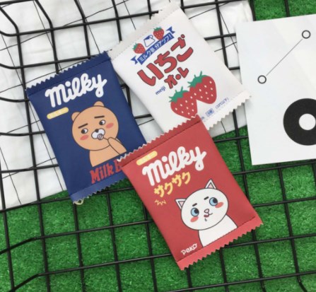 กระเป๋าเงินใส่เหรียญ Candy ดีไซน์ซองขนมญี่ปุ่น