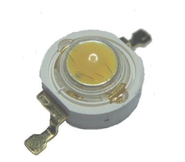 LED 1W แสงวอร์มไวท์ 3,000K-3,200K 120LM (10 หลอด)