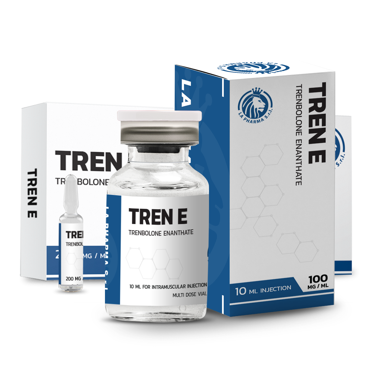 Tren E 200mg/ml By LA Pharma