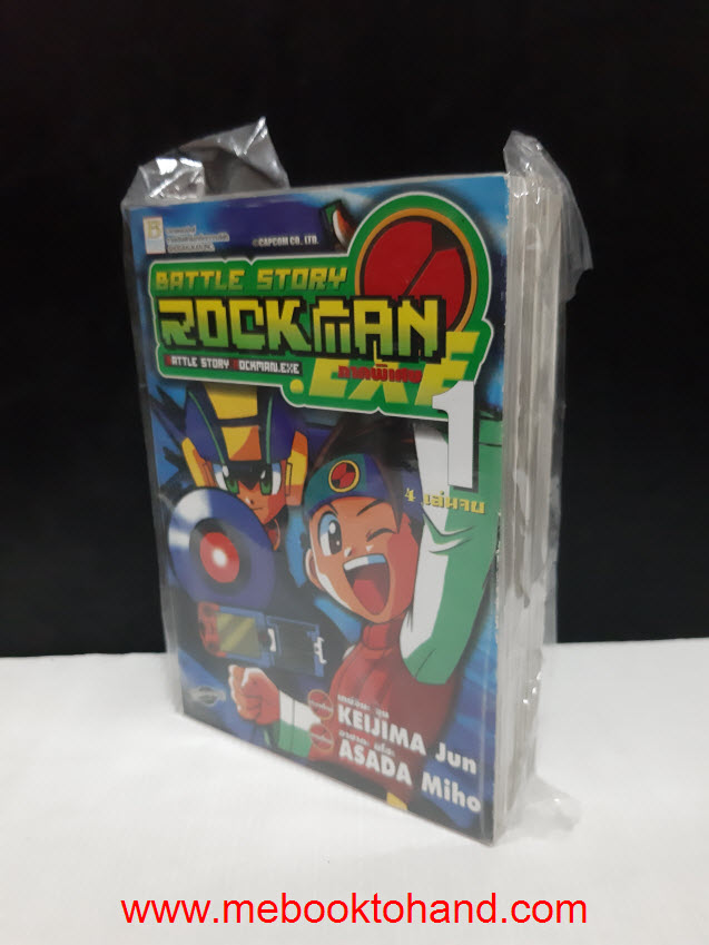 Rockman EXE ร็อคแมน ภาคพิเศษ Battle Story 1-4 จบ