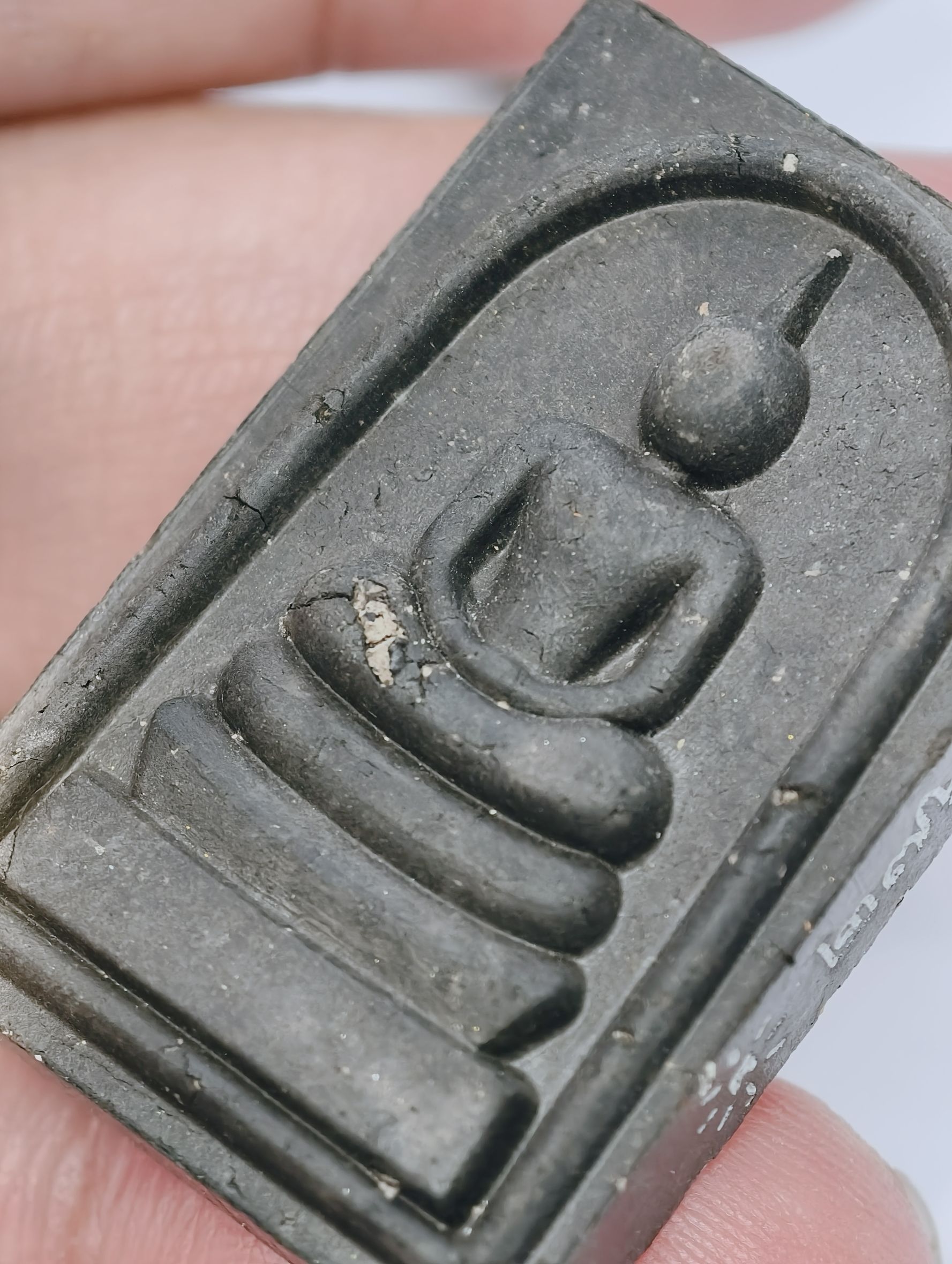 หลวงปู่มหาศิลา วัดโพธิ์ศรีสะอาด พระสมเด็จ ชินบัญชร หลังยันต์ พิเศษรายการ อ.ต้อมสร้าง KA2771