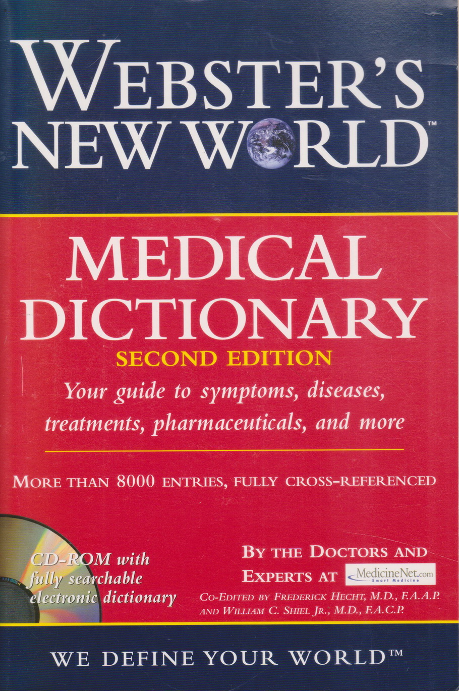 พจนานุกรม Webster's New World Medical Dictionary with CD-ROM by MedicineNet.com (Author)
