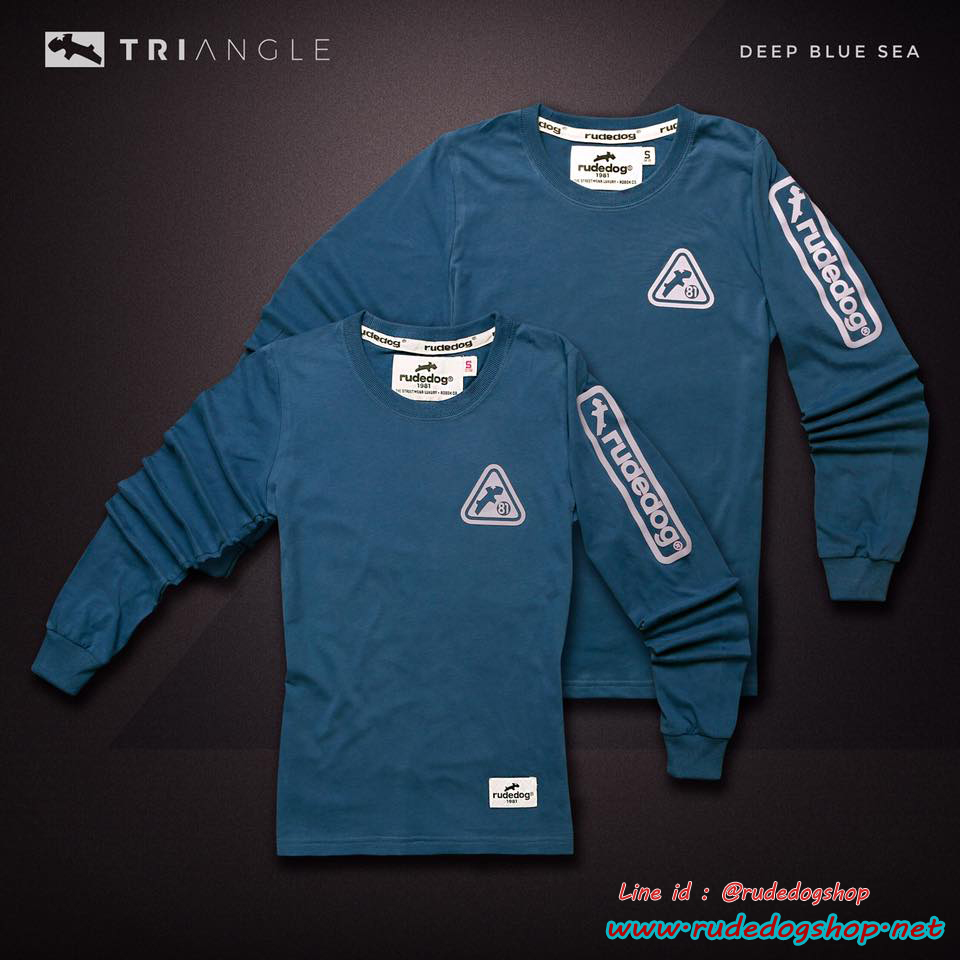 เสื้อยืดแขนยาว rudedog รุ่น Triangle