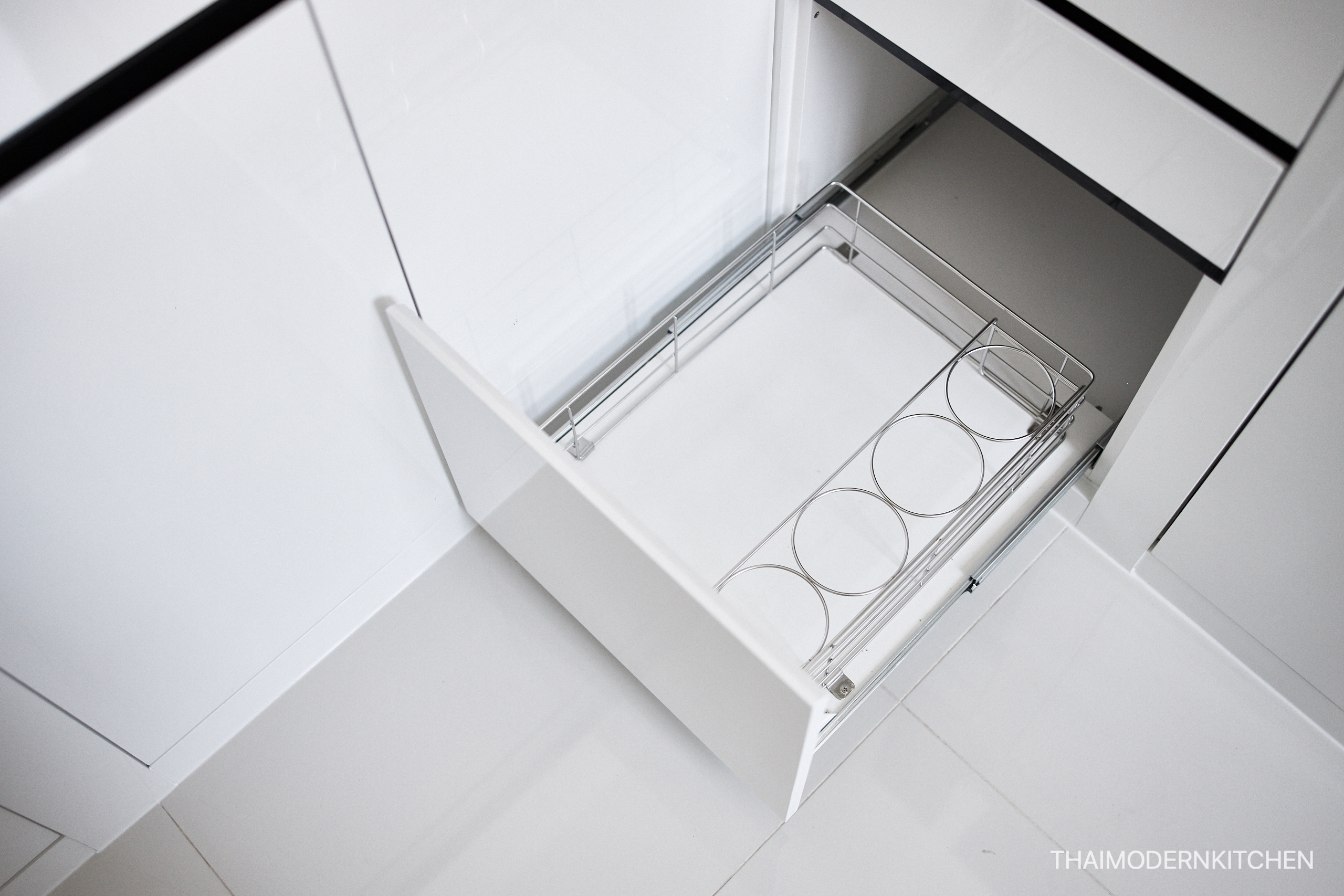 ครัวบิ้วอิน บ้านคุณ สิทธิพงษ์ 4.7 ตู้บน+ 5.15 ตู้ล่าง 0.62 ตู้เต็มสูง 220