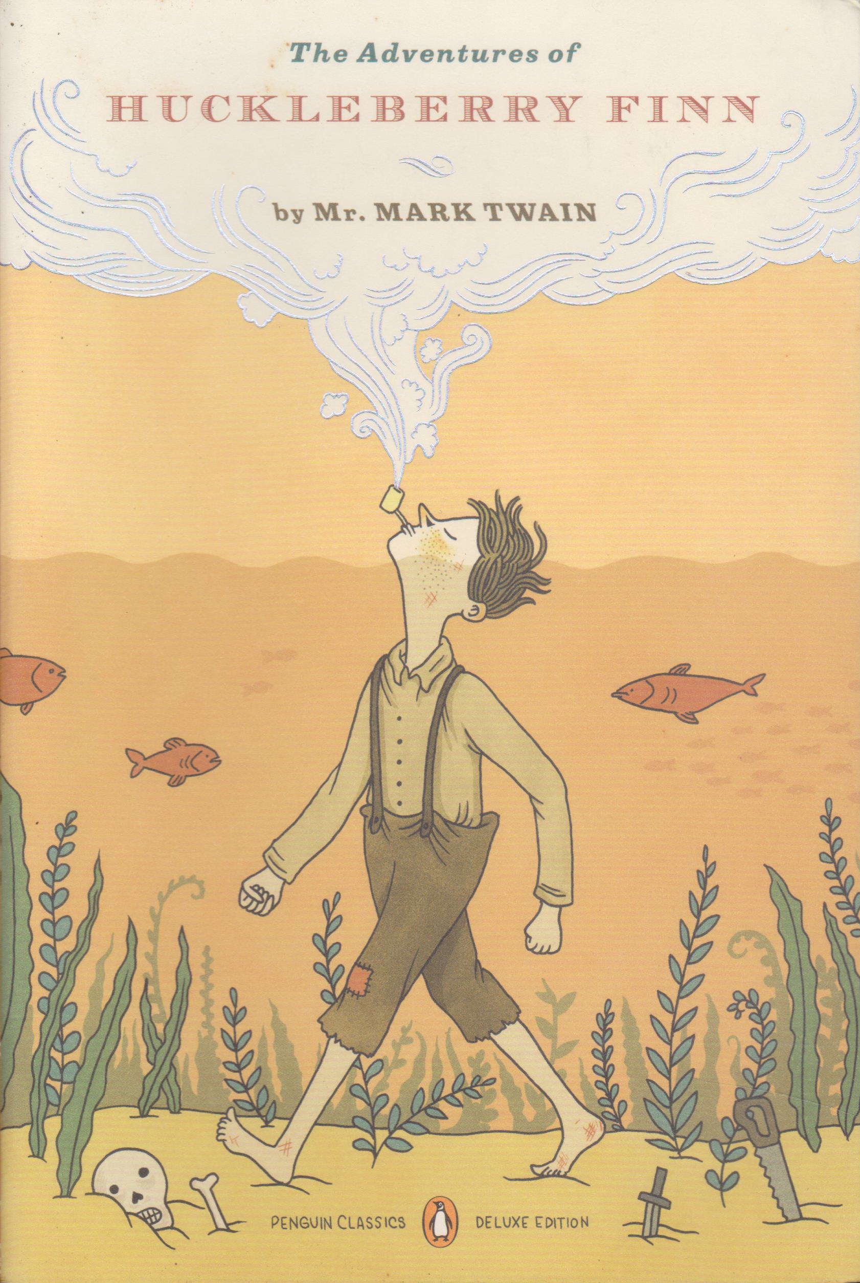นิยายภาษาอังกฤษ The Adventures of Huckleberry Finn by Mark Twain