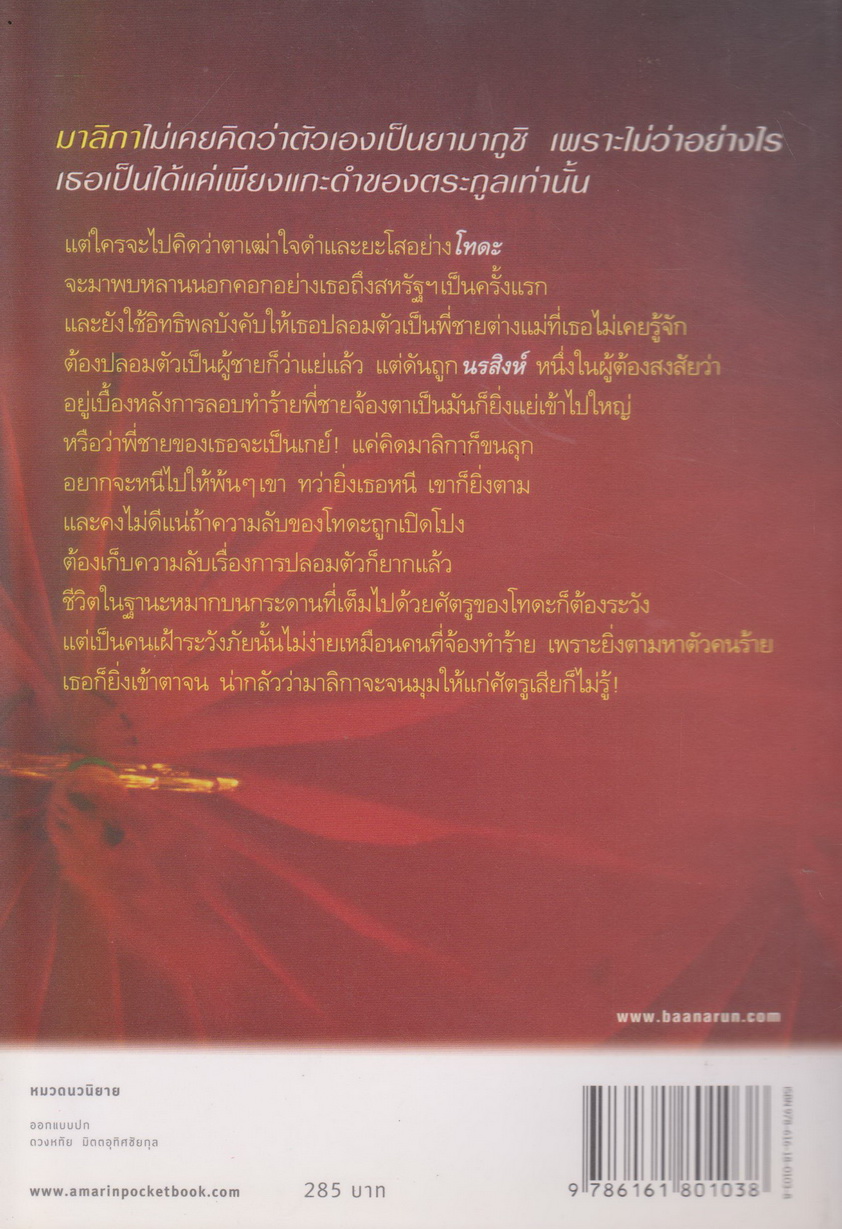 นิยาย ใต้เงาพยัคฆ์ (พร้อมที่คั่นหนังสือ) ผู้เขียน มิถุนายน