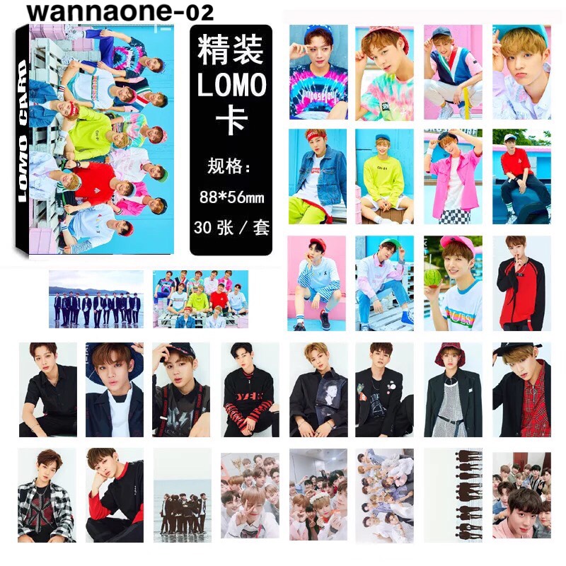 LOMO CARD WANNAONE 30รูป