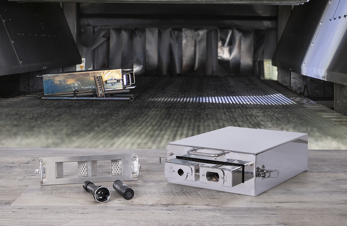 Optical System for Continious Furnace l เครื่องบันทึกวีดีโอ 4K อุณหภูมิสุง สำหรับบันทึกภาพในเตาเผา