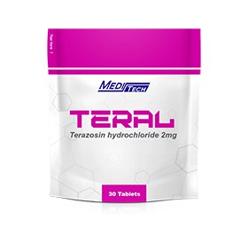 TERAL Terazosin hydrochloride 2mg Packing 30tablets