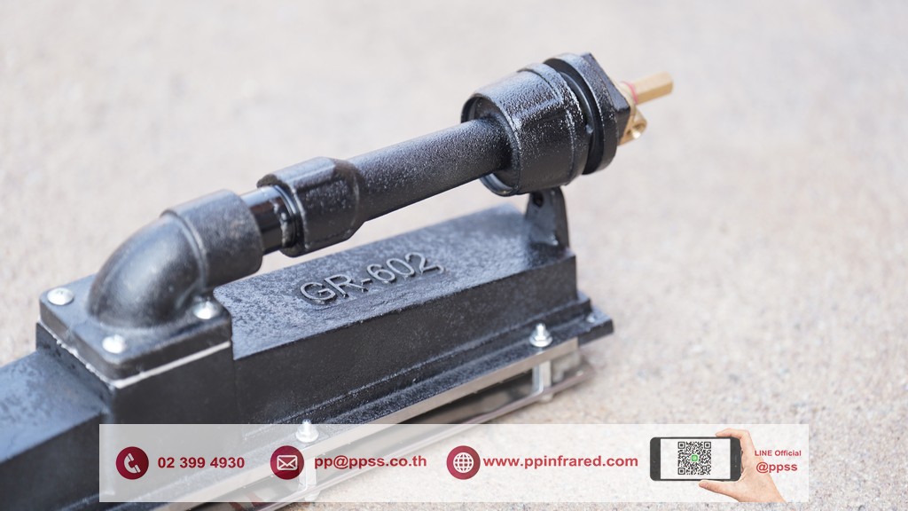 หัวเตาอินฟาเรด SUNSRAYS GR-602 2.4kW ชนิดเหล็กหล่อ ขนาด 420x85x110