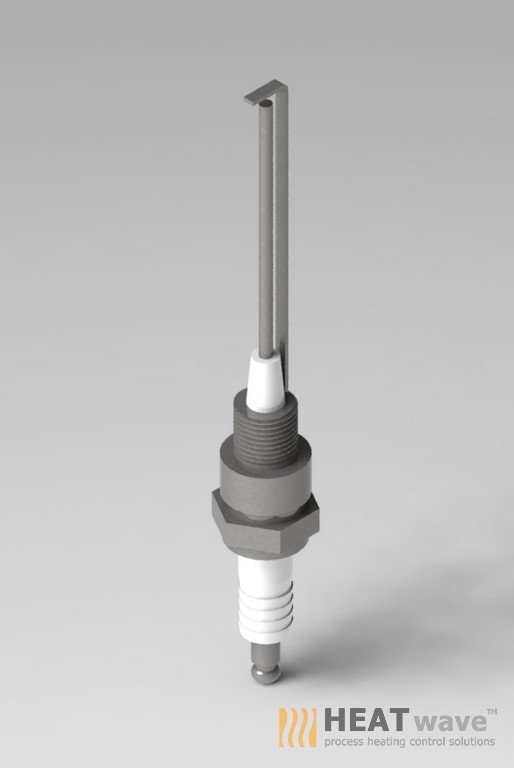 HEATwave Straight Type 3.0mm Igniter for Package Burner l เขี้ยวสปาร์ค ทรงตรง สำหรับจุดสปาร์ค (อย่างเดียว) สำหรับ เครื่องพ่นไฟอุตสาหกรรม
