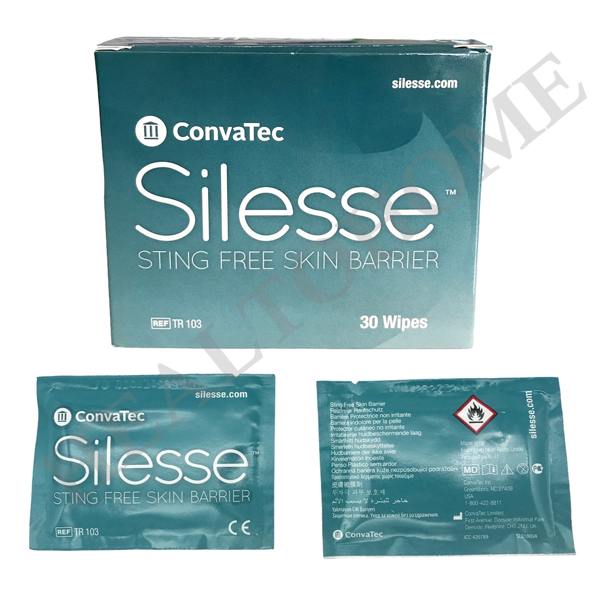 Esenta Skin Barrier Wipes (Silesse Wipes) แผ่นเช็ดเคลือบผิวป้องกันแผลกดทับ
