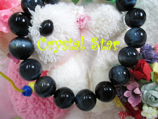 สร้อยข้อมือตาเสือสีน้ำเงิน