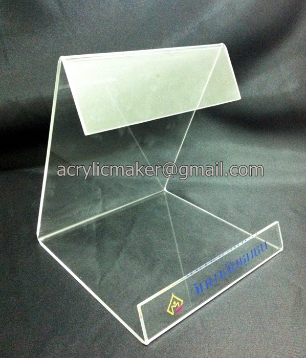ที่วางหนังสืออครีลิค แบบกั้นบน-ล่าง