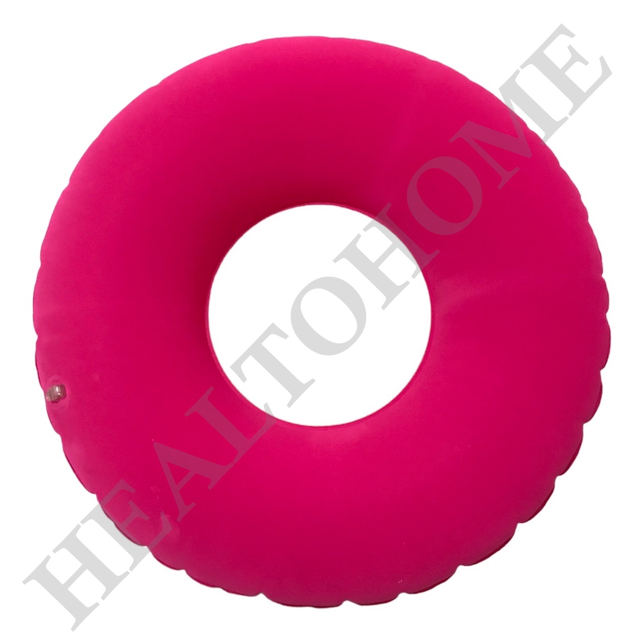 BS08 เบาะลมรองนั่ง แบบวงแหวน กำมะหยี่ สีชมพู (ส่งฟรี)