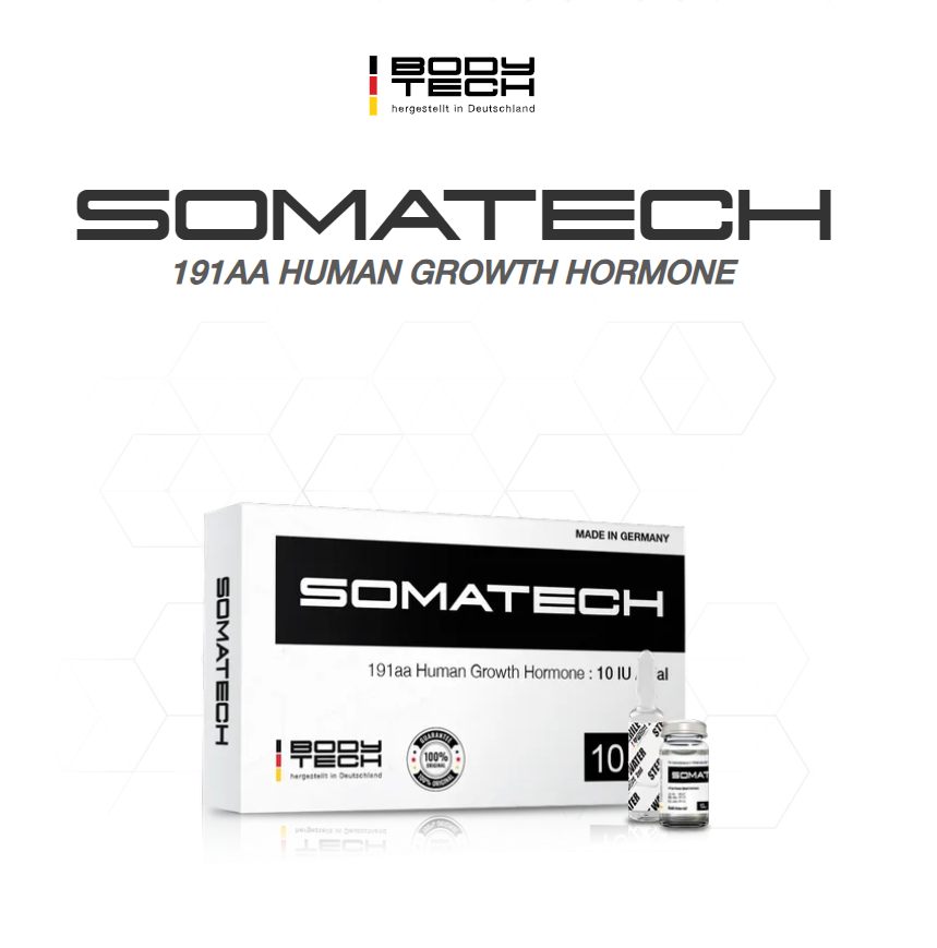 SOMATECH 191aa Human Growth Hormone 10iu/vial 10vials/box