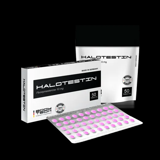 HALOTESTIN 10mg Fluoxymesterone 50Tablets BODYTECH