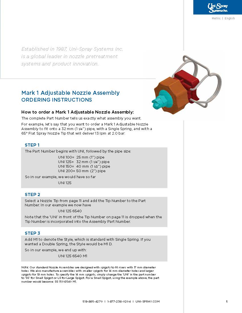 Uni-Spray Product Brochure