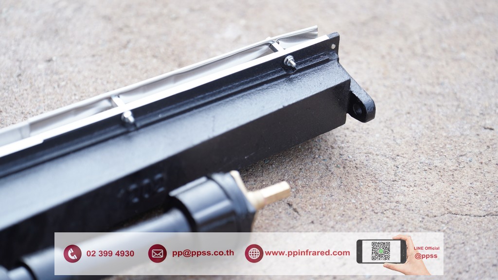 หัวเตาอินฟาเรด SUNSRAYS GR-1202 2.8-4.8kW ชนิดเหล็กหล่อ ขนาด 820x85x140