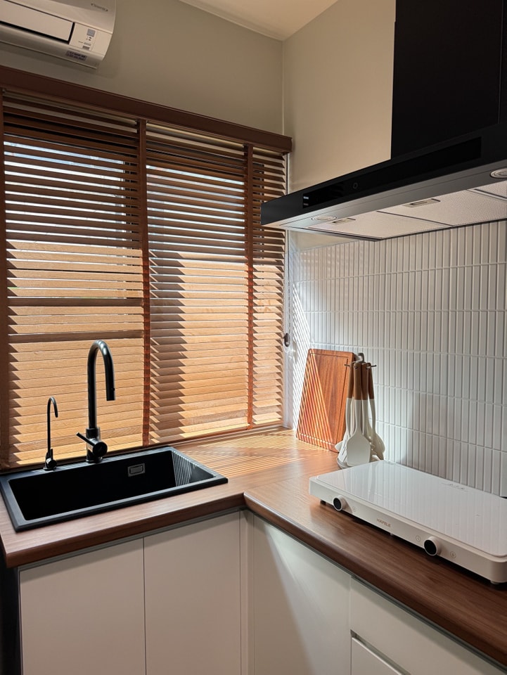 ครัวบิ้วอิน ราคา 60000 บ้านคุณ ปาริตต์ Pleno บางใหญ่