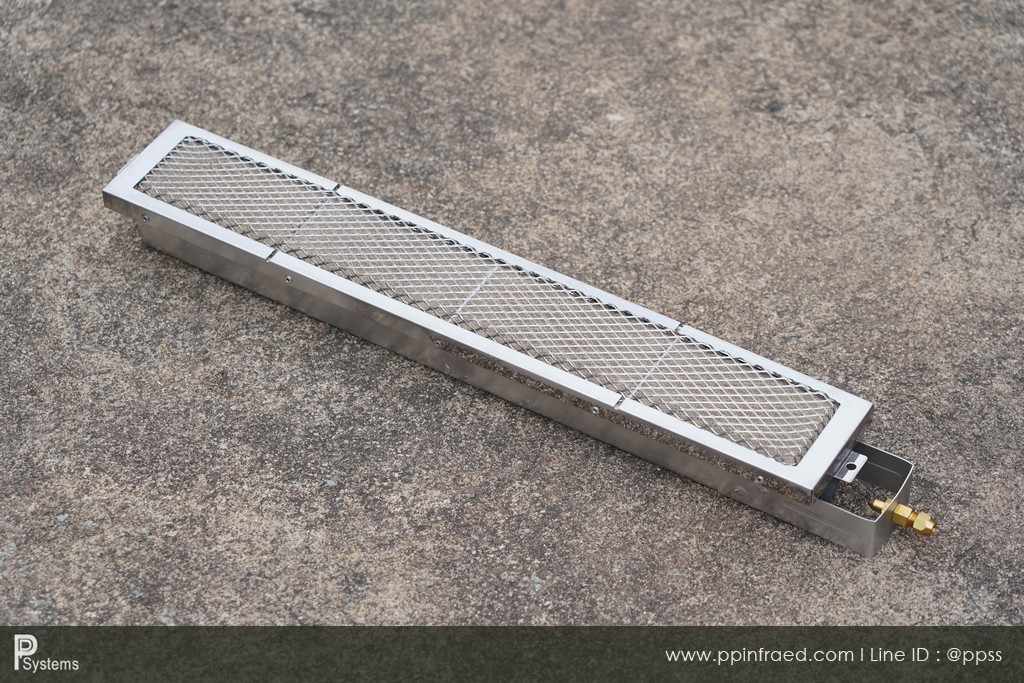 หัวเตาอินฟาเรด THD HD538 3.90KW ขนาด 538x85x65