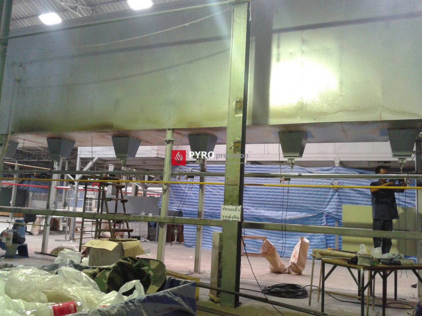 MFB150 MK2 x MFB Gas Burner l เครื่องพ่นไฟแก๊ส 90kW (MK2 จุดเริ่มต้นด้วยชุดสปาร์ค) - สำหรับเตาอบลมร้อน