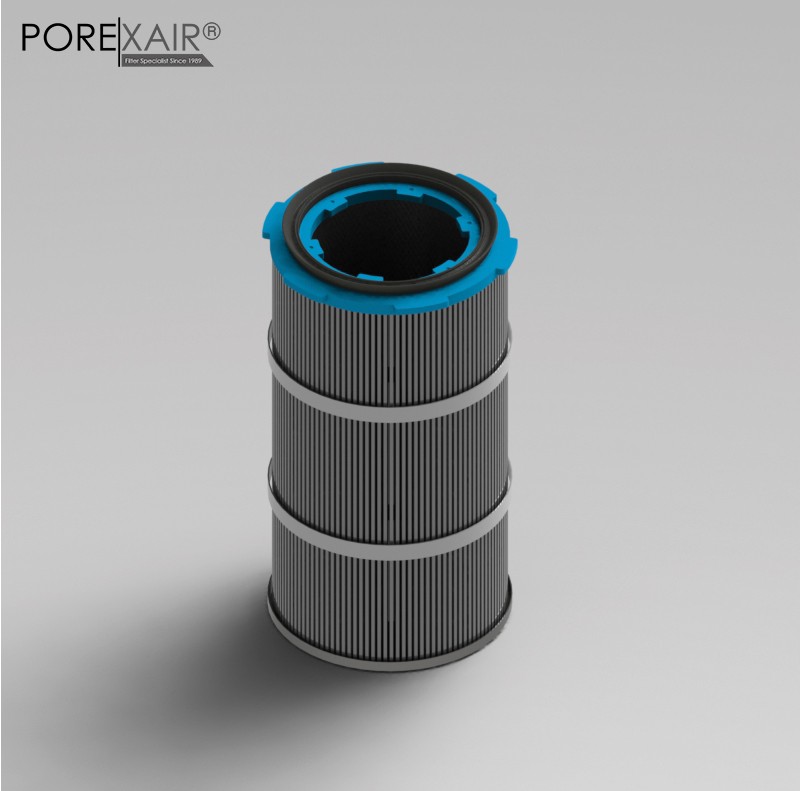 PoreXair Cartridge Filter PA300HAM CT-20 l ไส้กรองสีฝุ่น High Tensile Paper ขนาด 330x216x600