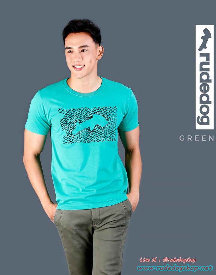 เสื้อยืด rudedog รุ่น Cage (เคช) Size M