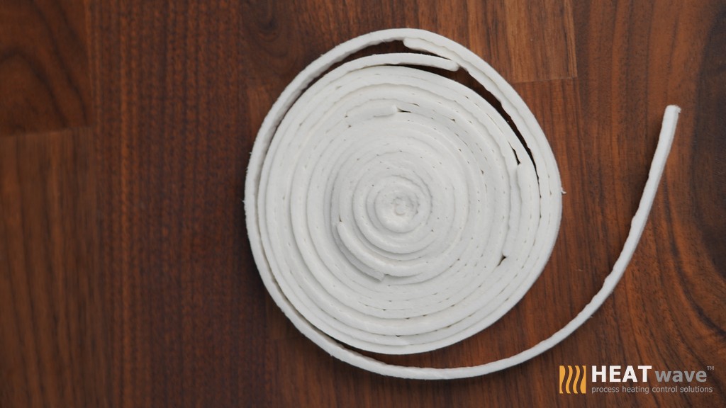 Ceramic Fiber Gasket I ปะเก็นทนความร้อน ขนาด 7 mm x 3m