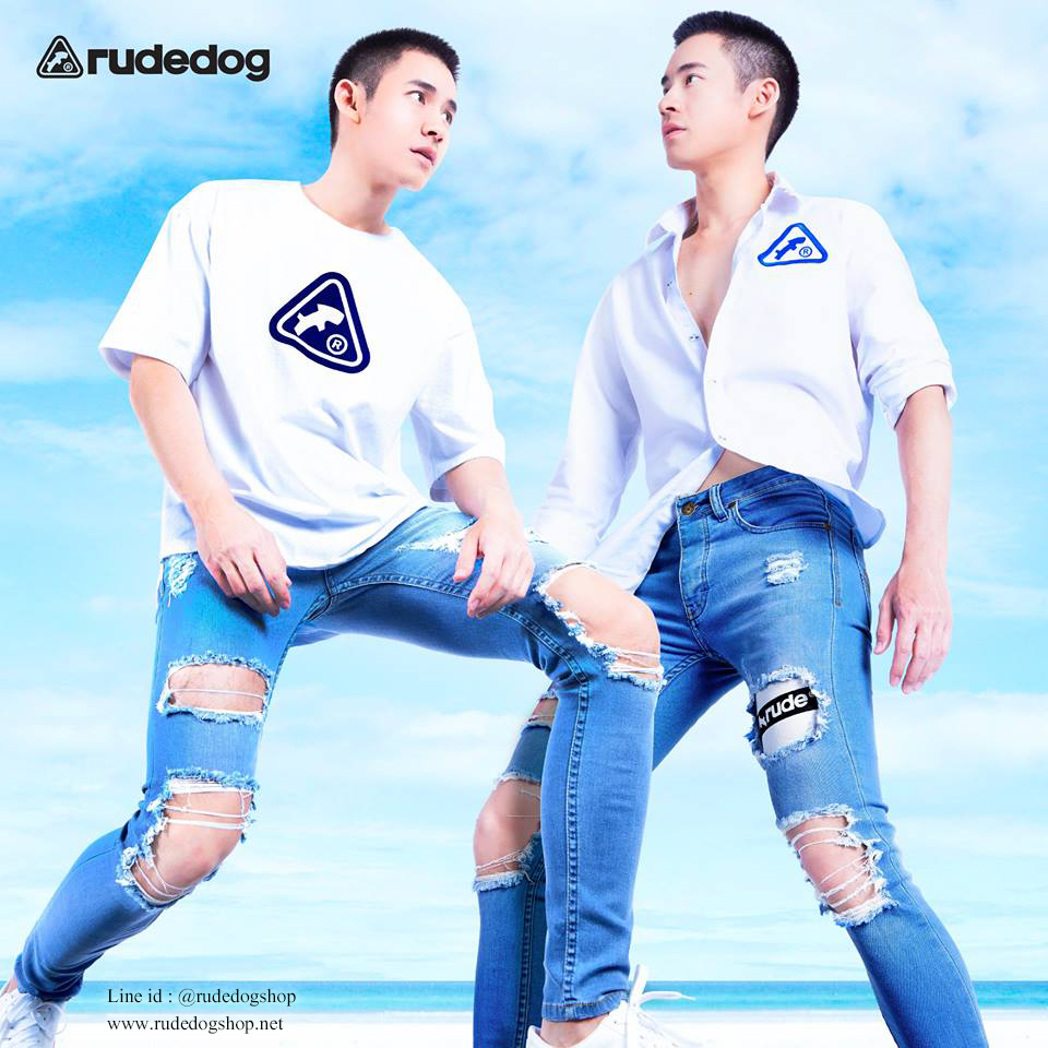 กางเกงยีนส์ขายาว เดฟ rudedog® JEANS รุ่น Russian (รัสเซียน)