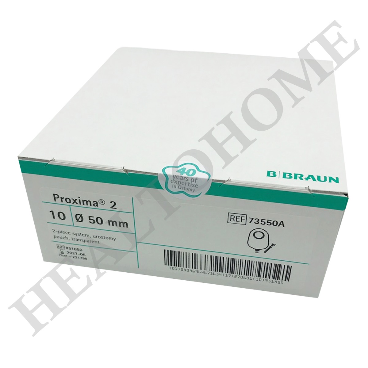 Proxima2 Urostomy ถุงเก็บปัสสาวะหน้าท้อง แบบ 2 ชิ้น (เฉพาะถุง)