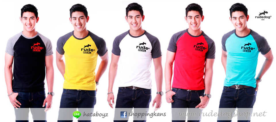 เสื้อยืด rudedog รุ่น Rude Real