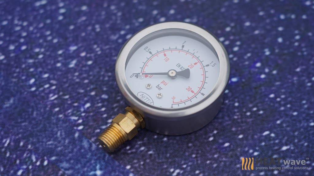 NITTO Pressure Gauge 0-2.5 bar l เกจวัดแรงดันแก๊สช่วงแรงดันสูง