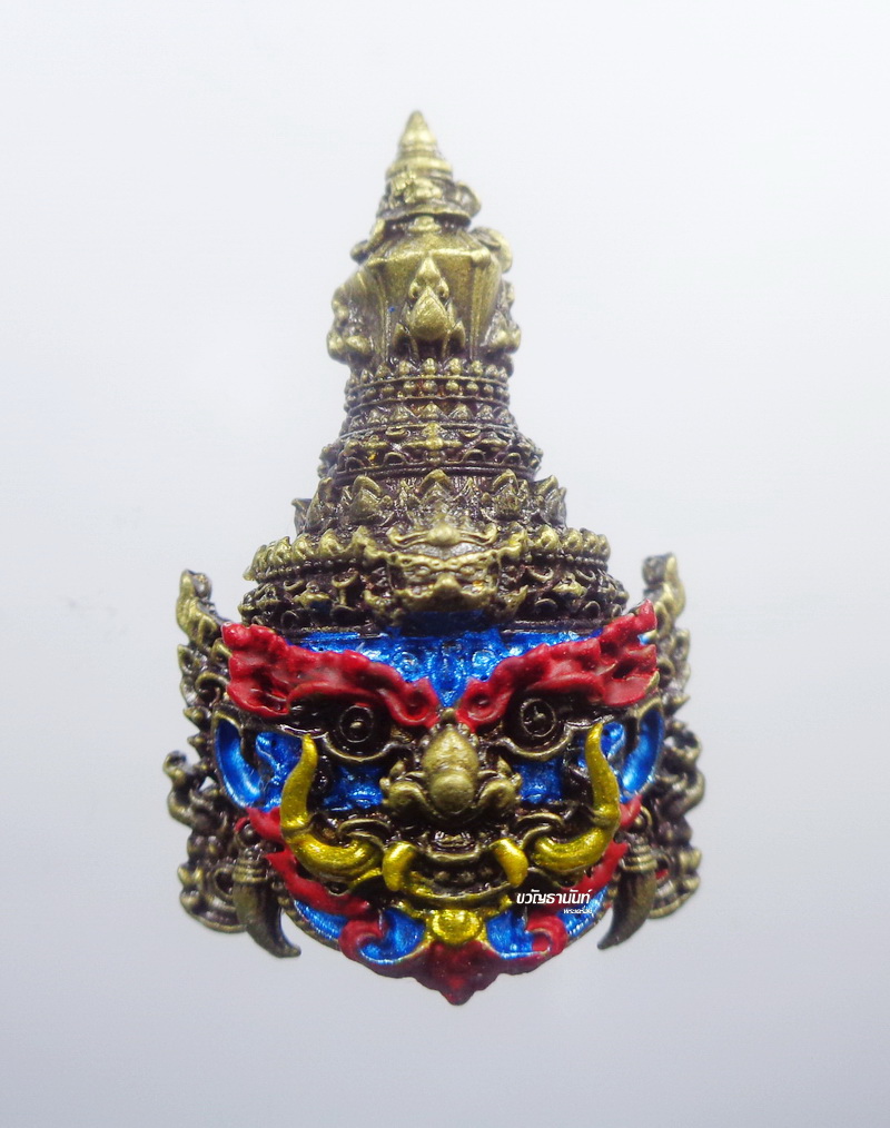 หลวงปู่นิ่ม วัดพุทธมงคล เศียรปู่ ท้าวเวสสุวรรณ รับทรัพย์ทั่วทิศ (AB1281)