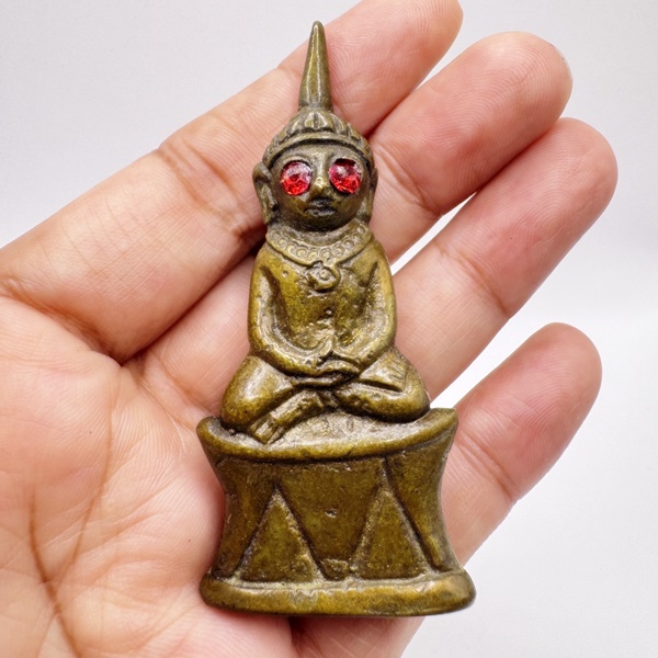 หลวงพ่อเมียน วัดบ้านจะเนียงวนาราม พ่องั่งเจ้าเสน่ห์ ร้อยนารีอุปถัมภ์ KM021