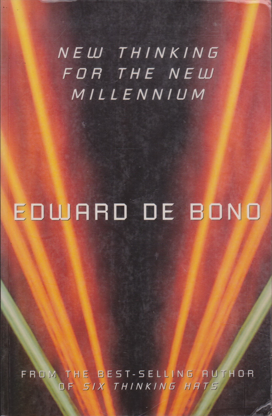 หนังสือภาษาอังกฤษ New Thinking For the New Millennium by Edward De Bono (1st Edition พร้อมลายเซ็นต์ผู้เขียน)