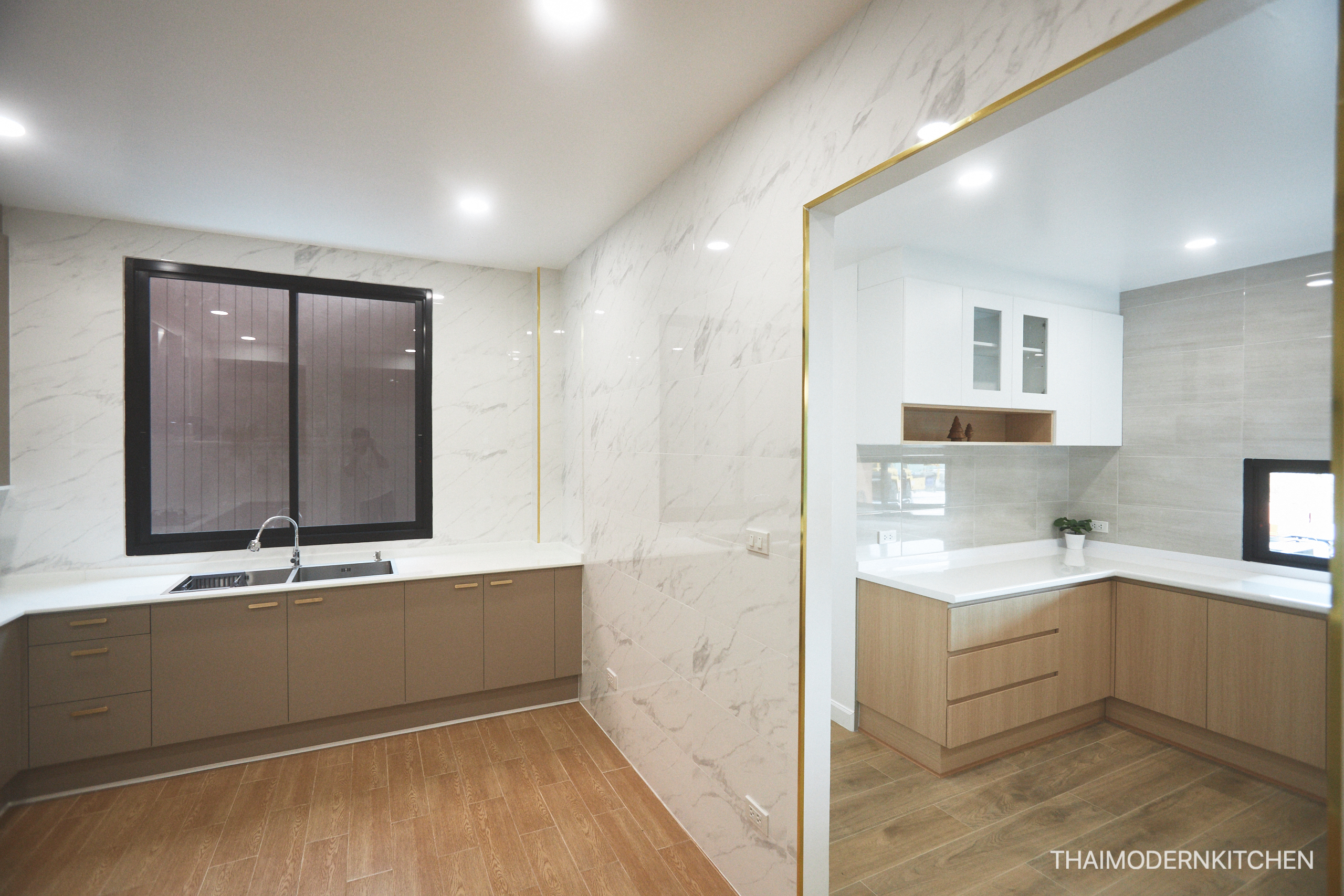 ครัวบิ้วอิน ราคา 70,000~ 1.8 counter 1.9 ตู้บน+ล่าง 3 ตู้ล่าง