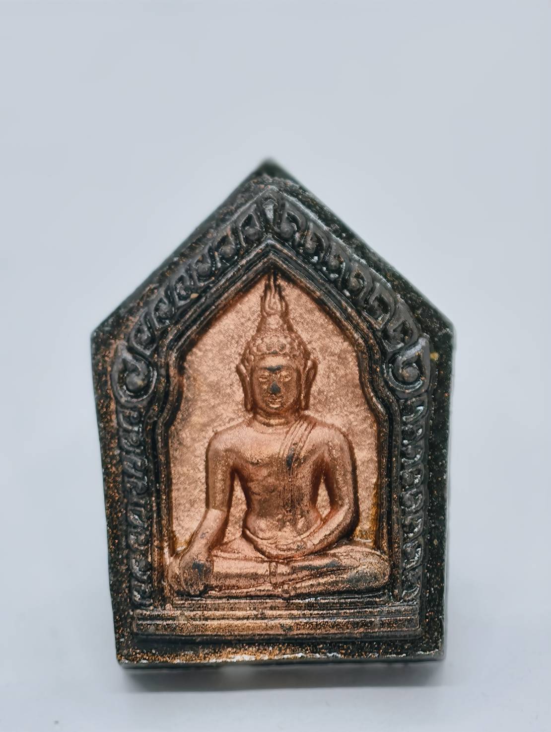 หลวงพ่อชอบ วัดจำปาวนาราม ขุนแผน มนตราครูเสน่ห์ ตะกรุดคู่ KA1777