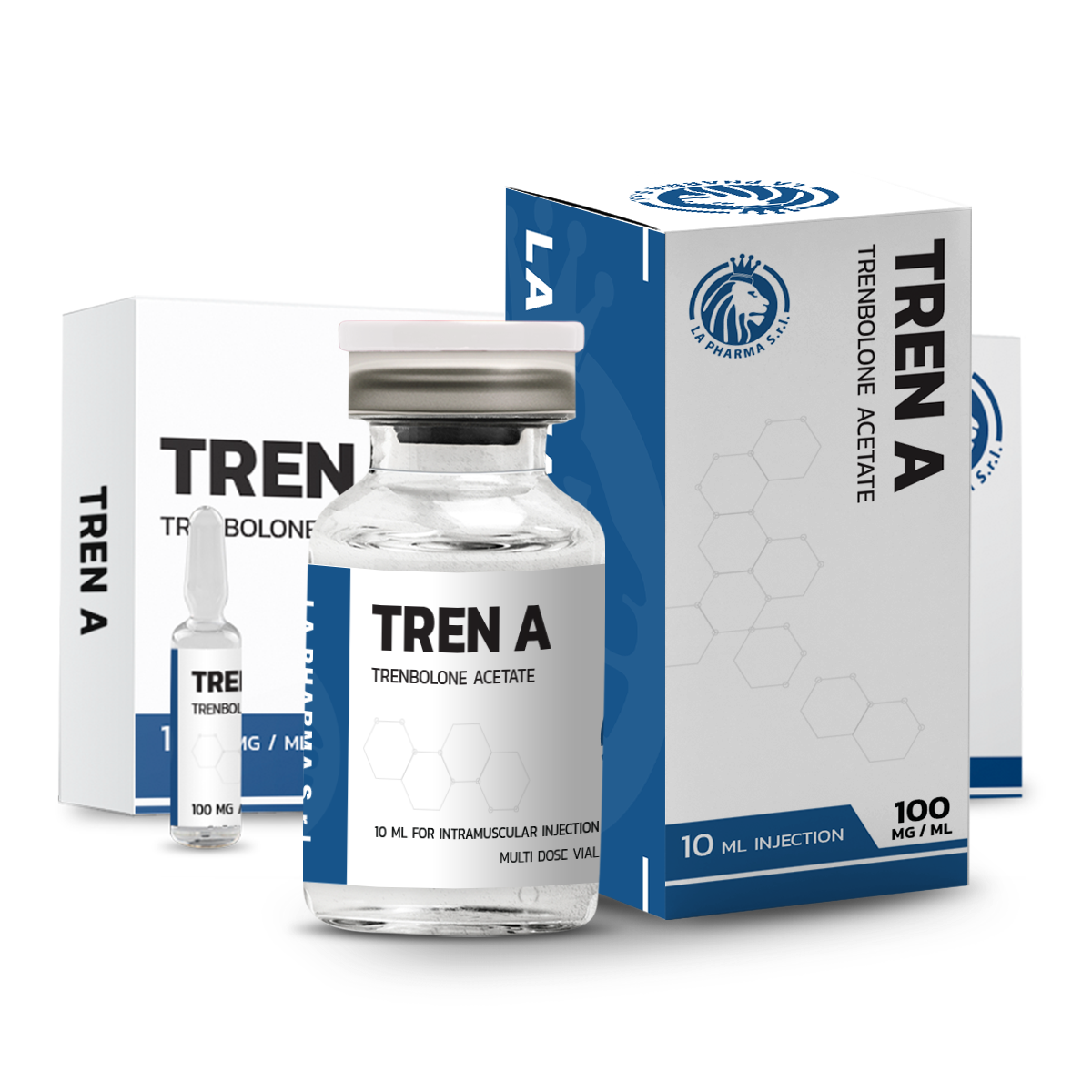 TREN A 100mg/ml By LA Pharma