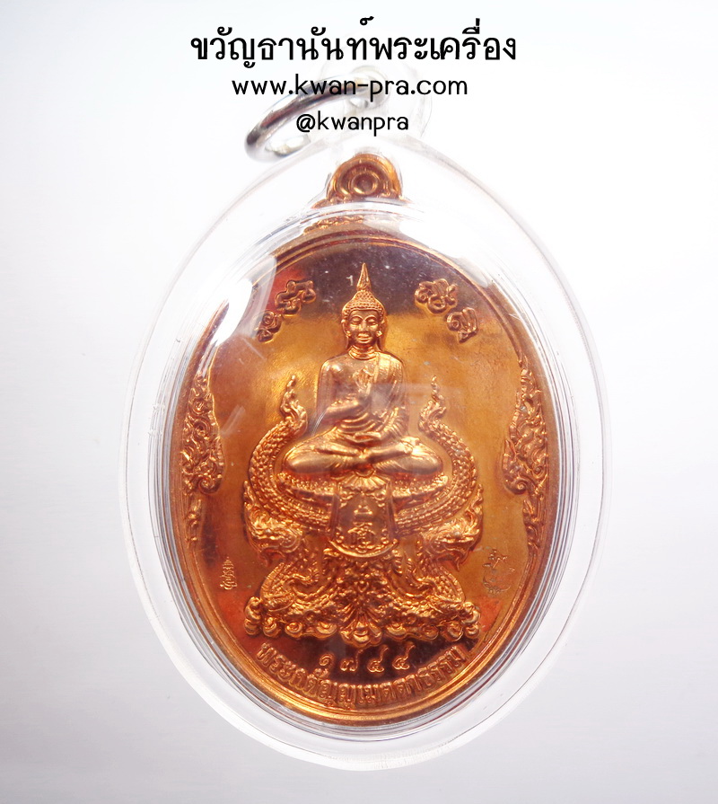 หลวงปู่บัว ถามโก ปลุกเสกเดี่ยว วัดวรดิตถาราม จ.ตราด เหรียญพระกตัญญูเมตตาธรรม ที่ระลึกสร้างพระประธานและศาลาการเปรียญ ปี57 (AB4559)