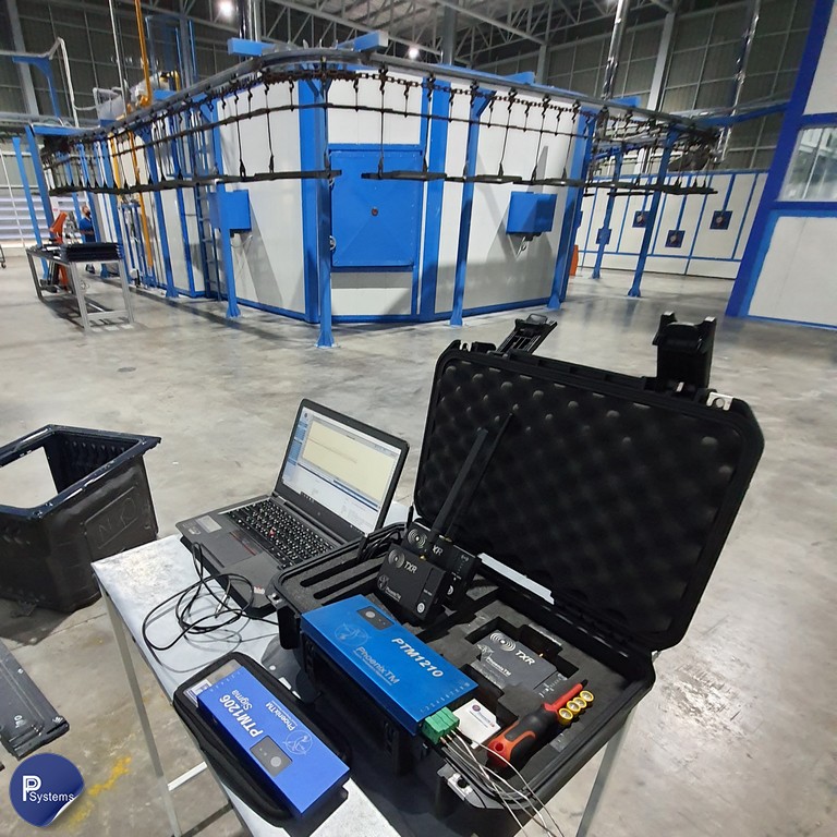 บริการวัดอุณหภูมิเตา ด้วยระบบ Thru-proces และรายงานผลตามมาตรฐาน CQI-9 x AMS2750E