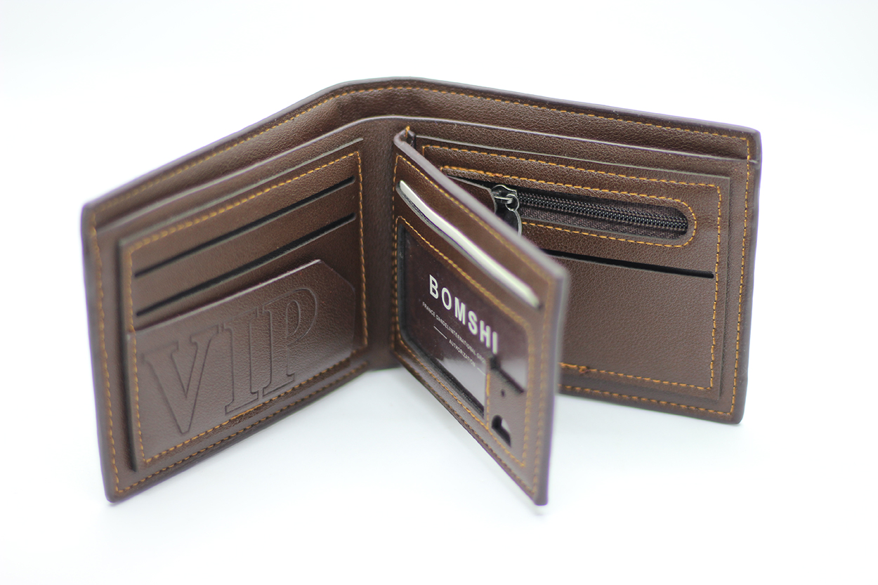 กระเป๋าสตางค์ผู้ชาย MS-227-228 [มีซิป]