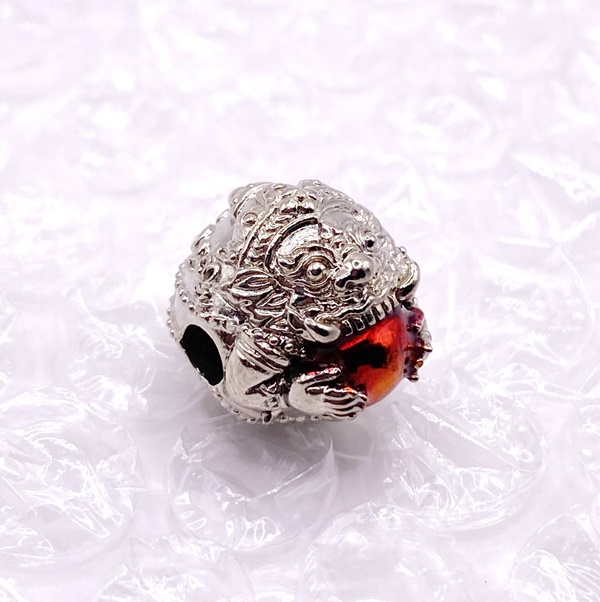 พ่อท่านผ่อง ลูกสะกดพระราหูแปลงฤทธิ์ 2568 ขนาด 1.3 ซม SM141