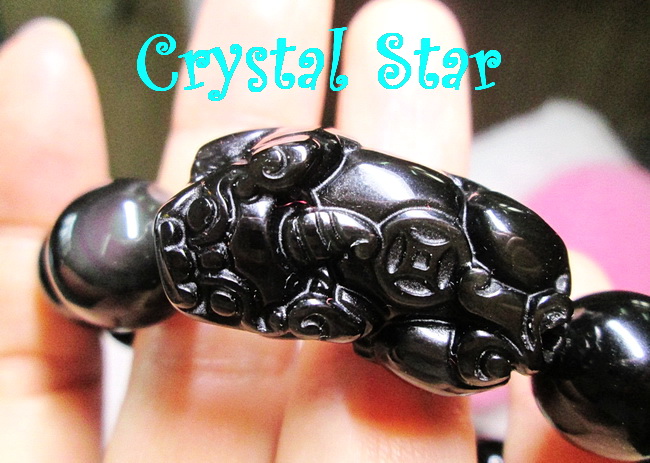 สร้อยข้อมือเรนโบว์ออปซิเดียน