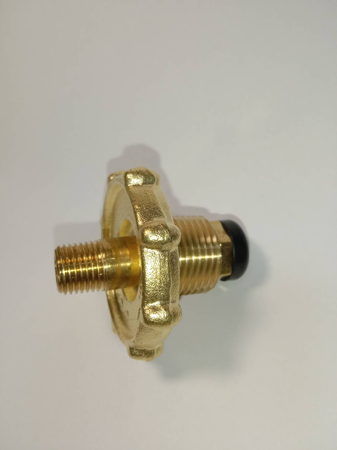 Brass Knob Gas Cylinder - Rubber Seat