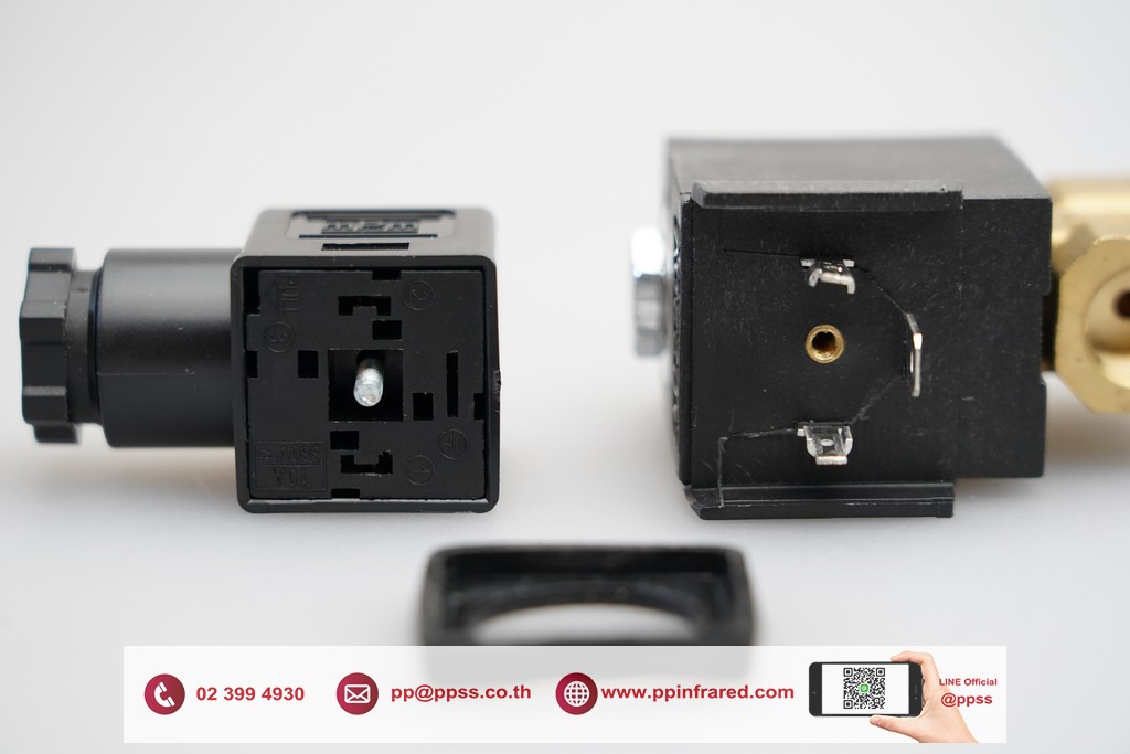 Gas Solenoid Valve 1/4" 230V IP65 l โซลินอยวาล์วแก๊ส