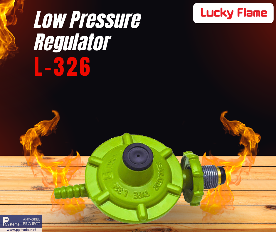 หัวปรับแก๊สแรงดันต่ำ Low Pressure LUCKY FLAME L-326
