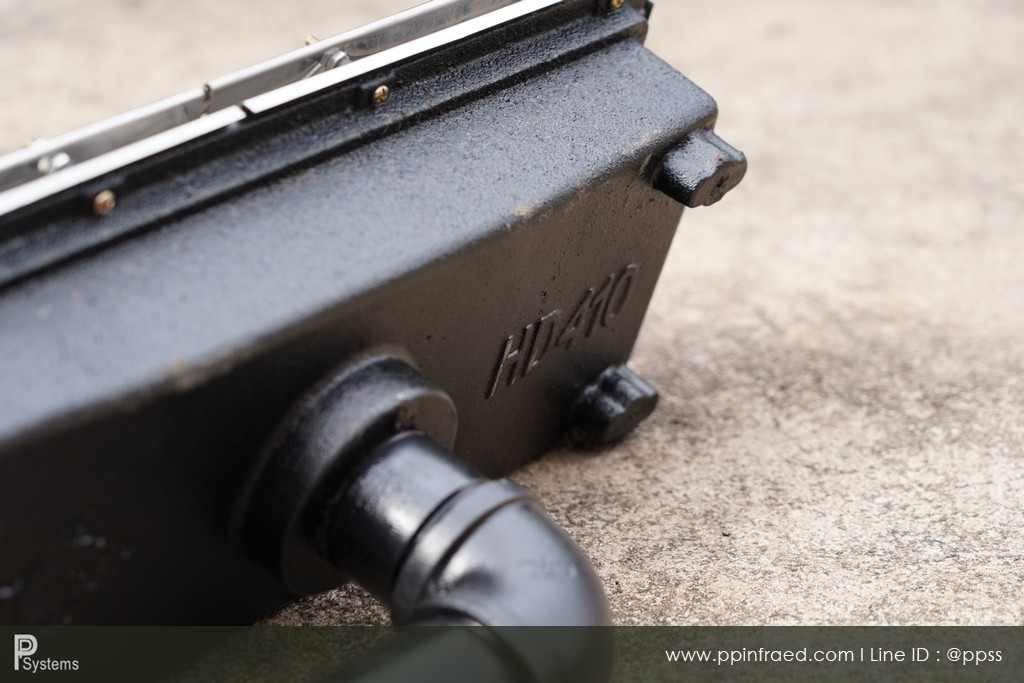 หัวเตาอินฟาเรด THD HD410 6.3KW ขนาด 410x175x220